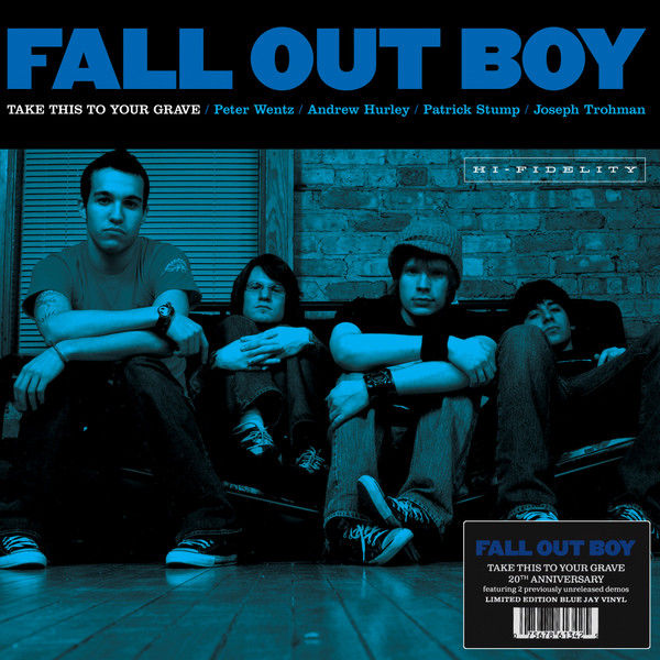  Fall Out Boy Take This To Your Grave  Vinyl LP Ltd Edition Reissue Black Ice 20