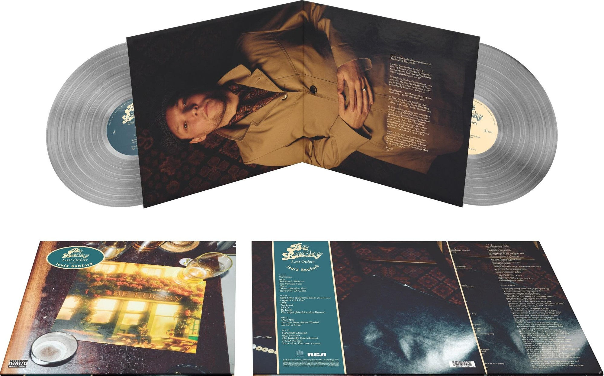 Louis Dunford - Be Lucky (Last Orders) (2xLP, Album)