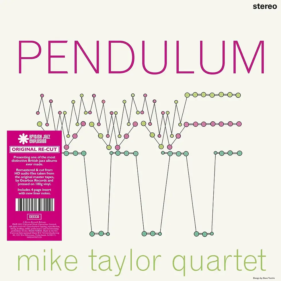 Mike Taylor Quartet - Pendulum - Vinyl LP