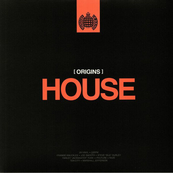 Various - Origins Of  House - Ministry Of Sound - 2 x Vinyl LP - New Sealed Item
