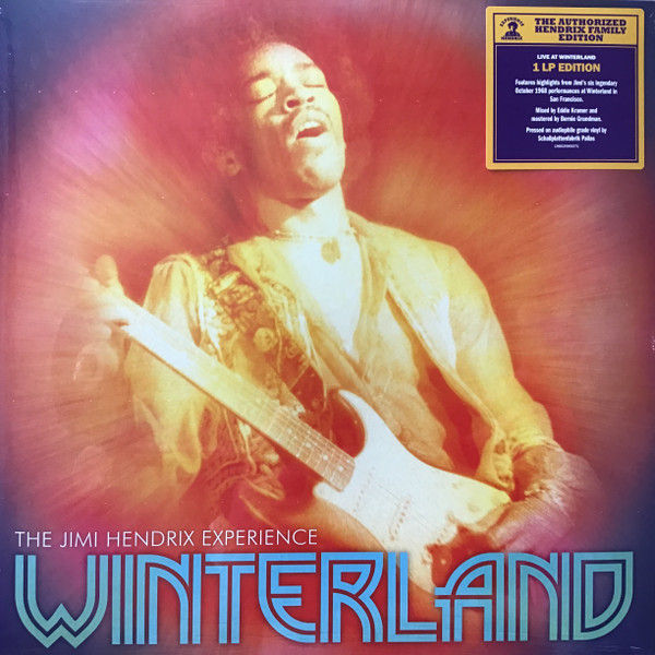 Thumbnail: The Jimi Hendrix Experience Winterland (LP, Comp, RE) New Sealed 