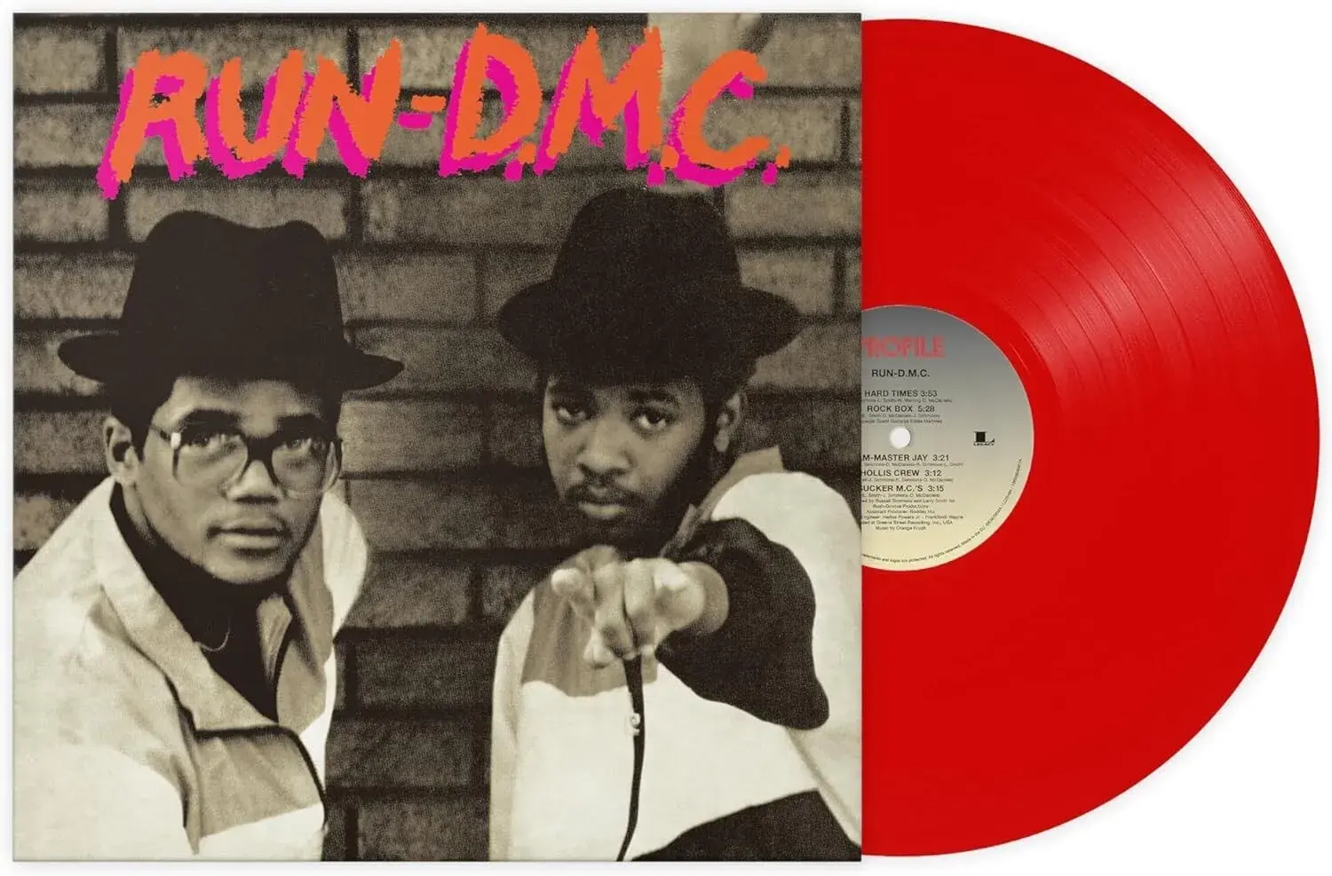 Run-DMC - Run DMC - Red Vinyl LP