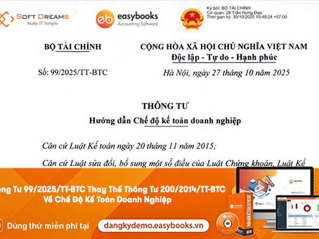 Thông Tư 99/2025/TT-BTC Thay Thế Thông Tư 200/2014/TT-BTC Về Chế Độ Kế Toán Doanh Nghiệp