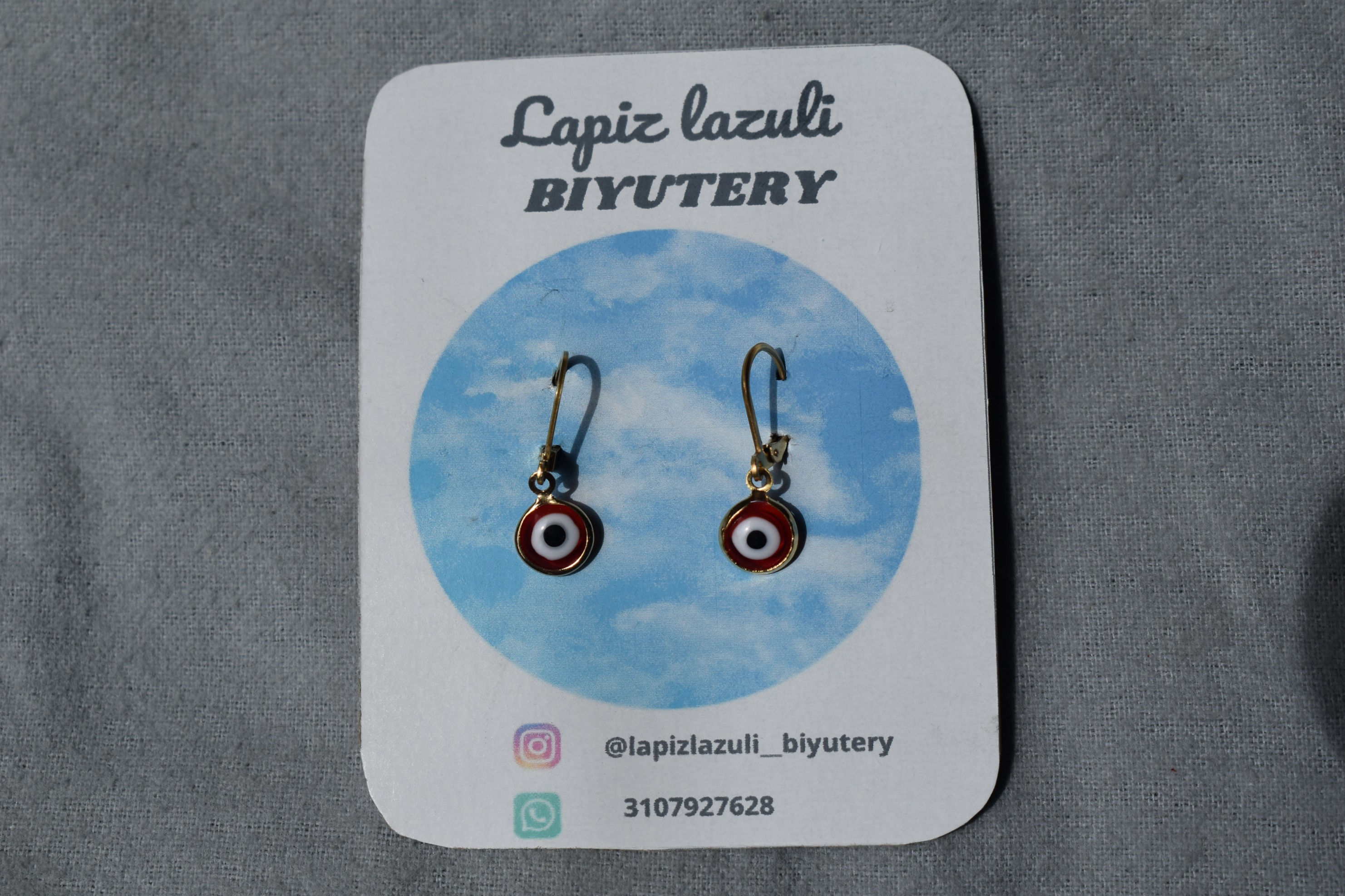 Aretes ojo turco