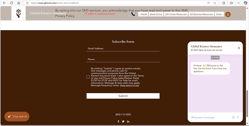 Global Kinnect Insurance Opt-In Screenshot.png