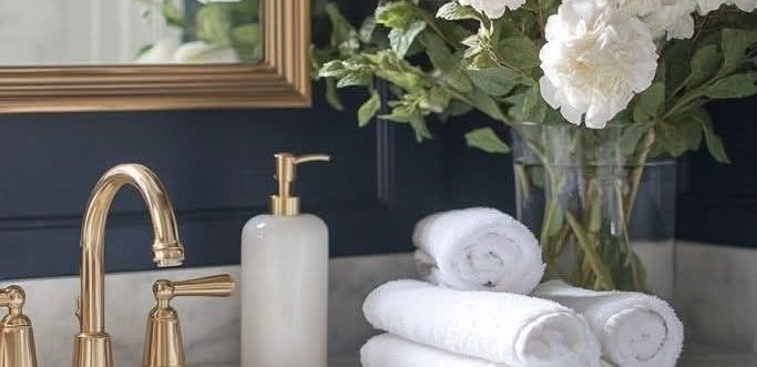 bathroom sink with white flowers.jpg
