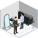 Vêtements pour hommes magasin