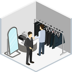Hombres Tienda de ropa