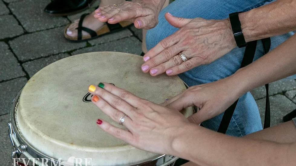 Community Drum Circle at Butler Public Library