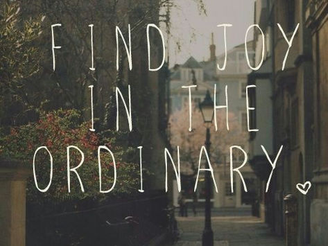 Ordinary days