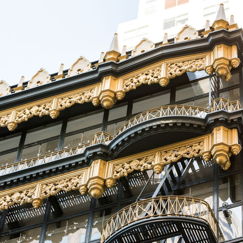 Hallidie Building y su Cortina de Cristal