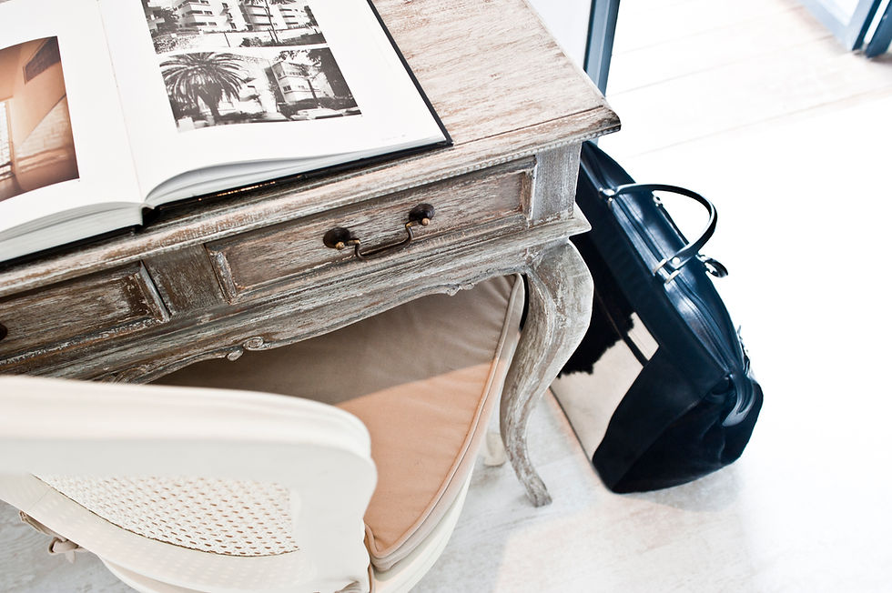 Rustic Desk Setup