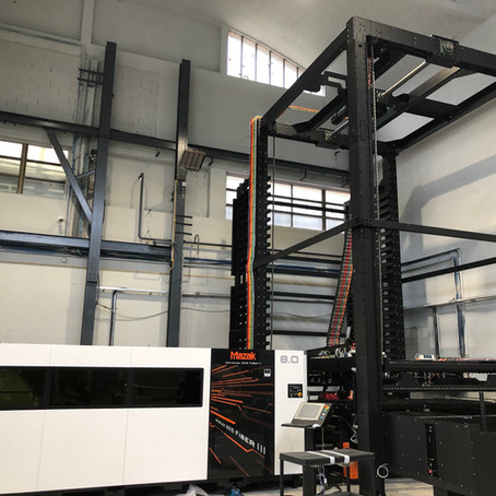 OPTIPLEX Fiber III (Mazak) et son "Super Magasin Automatisé"