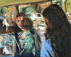 Political Jungle, oil on canvas, 24x30$2400