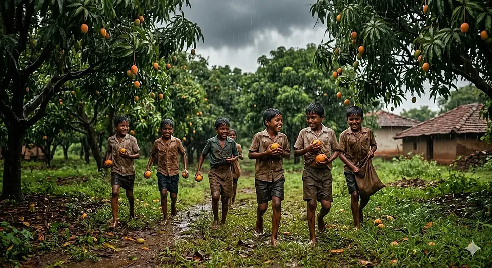 childhood memories mango.