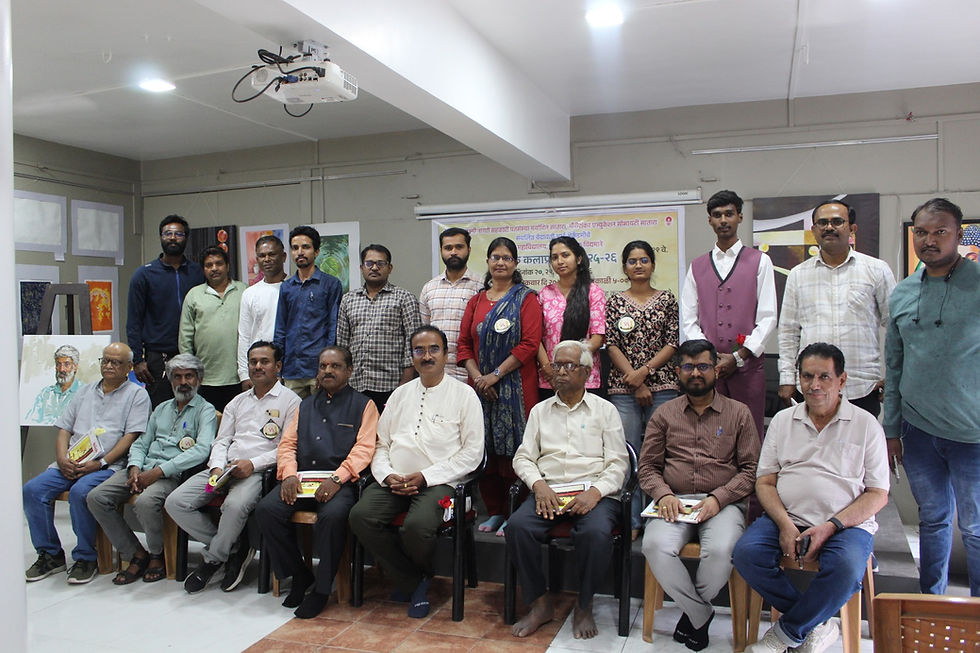 कलाकारांनी अनुभवातून आणि वास्तवातून प्रेरणा घ्यावी - पाटील