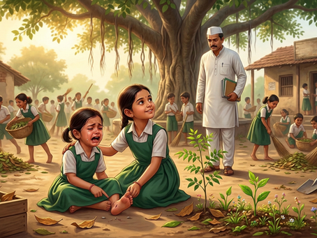 पडे झडे माल वाढे 