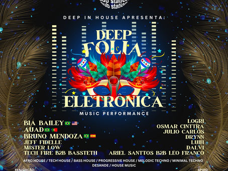 Pré Carnaval Deep Folia no Rio de Janeiro!