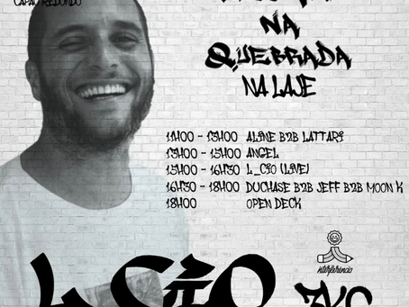Dia 26/11 tem Techno na Quebrada para SP e região!