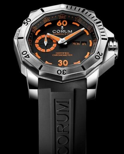 Corum Admiral's Cup Seafender 48 Deep Dive Replica Watch 947.950.04/0371 AN15 Titanium - Caoutchouc Strap content media