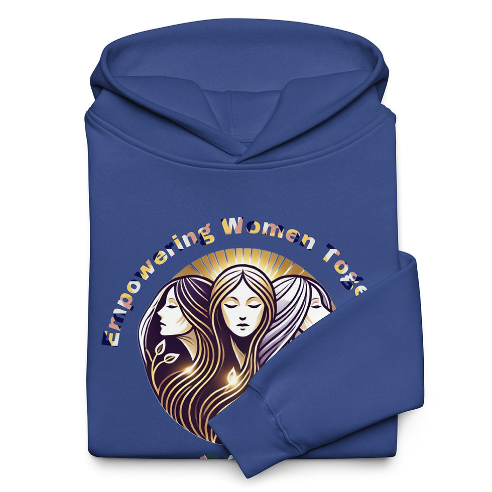 Thumbnail: Empowering Women Together Unisex Oversized Hoodie