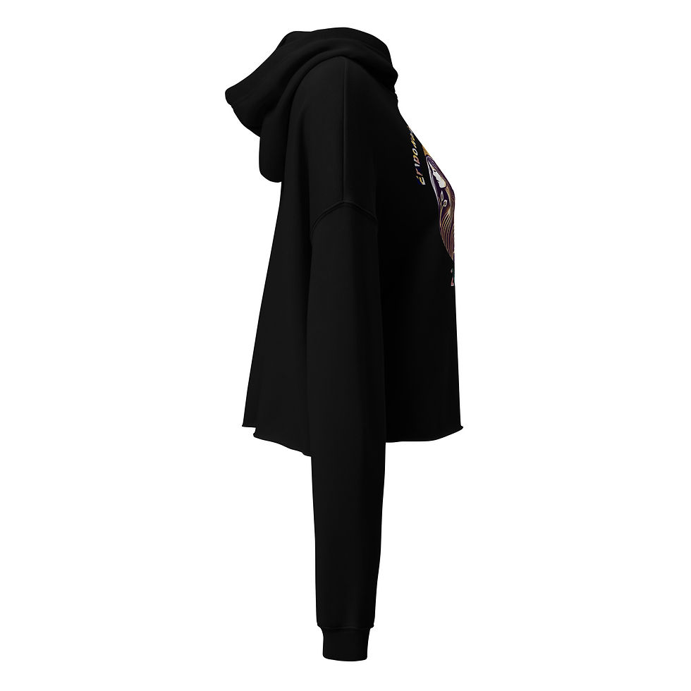 Thumbnail: Empowering Women Together Crop Hoodie