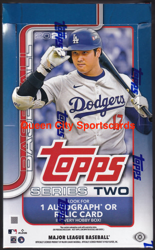 2025 Topps Series 2 Baseball Hobby Box | queen-city-sports-1