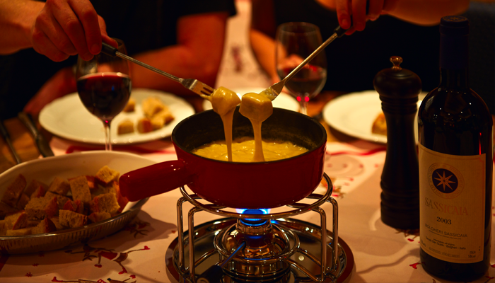 Arranged Food and Objects