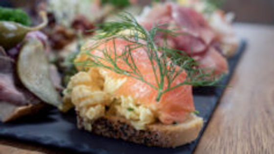 Eggerøre med Kaldrøkt ørret