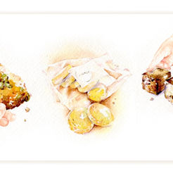 Baked goods shop in Fukuoka