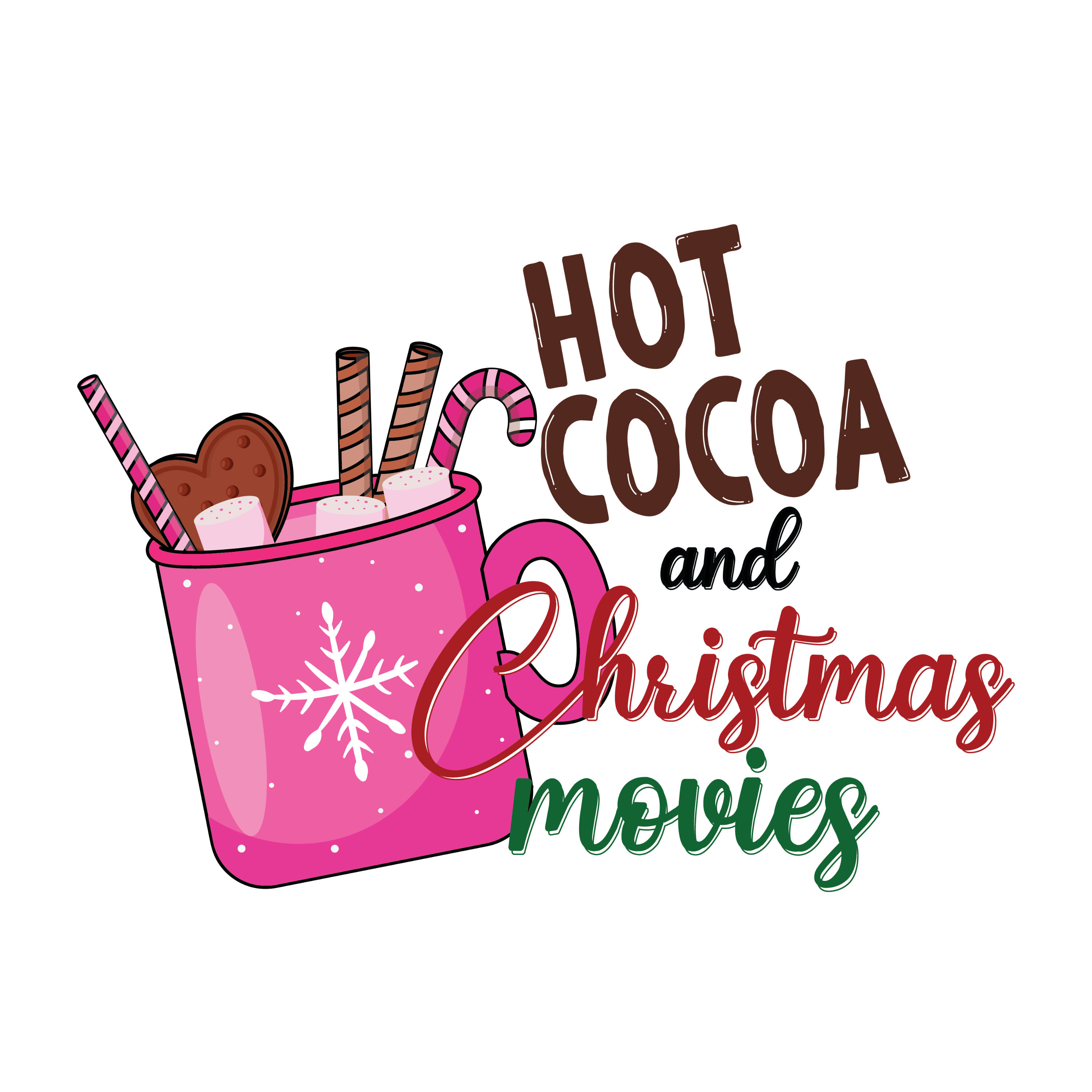 Hot Cocoa and Christmas Movies (111)