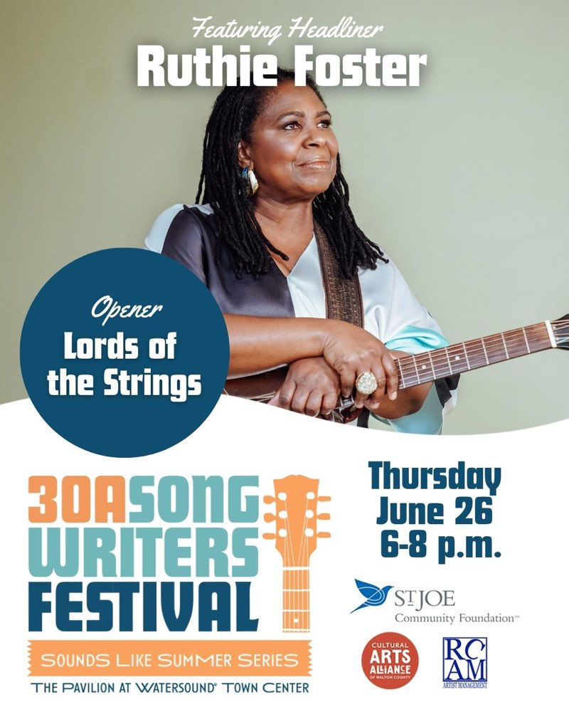 Ruthie Foster at Watersound Pavilion