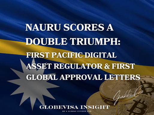Nauru Scores a Double Triumph: First Pacific Digital Asset Regulator & First Global Approval Letters