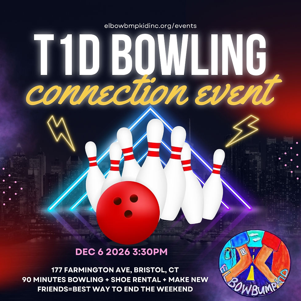 T1D Family Bowling event
