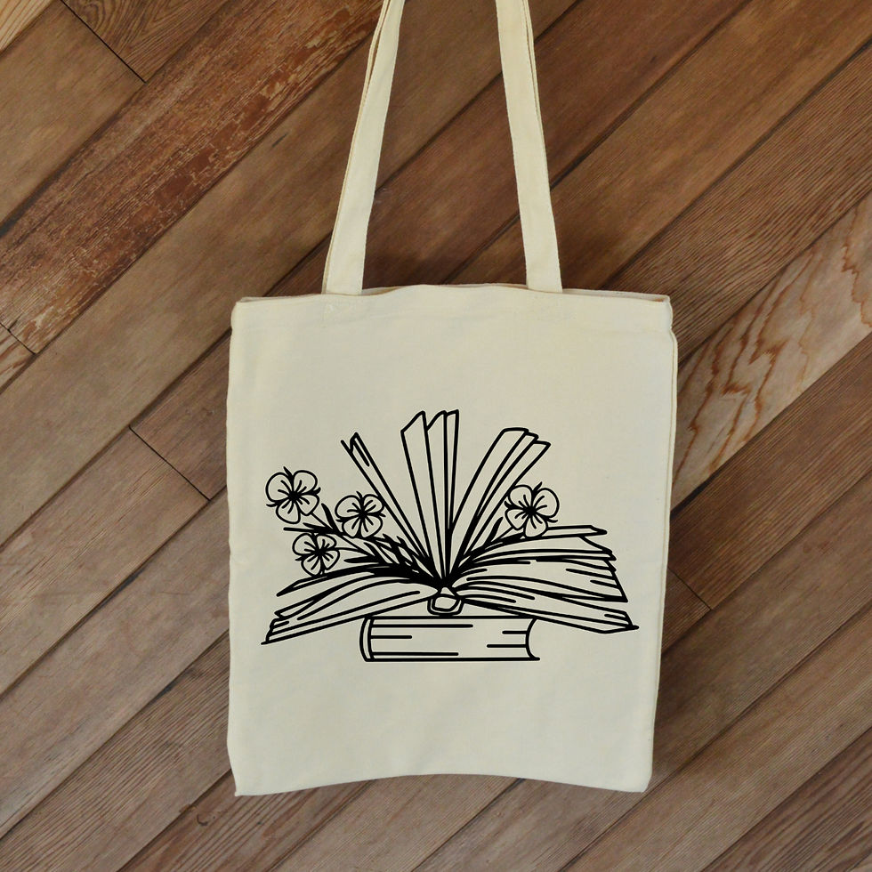 Thumbnail: Canvas Tote Bag - Heat Press