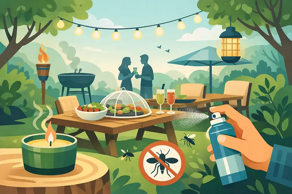 How to Prevent Bugs for Backyard Party