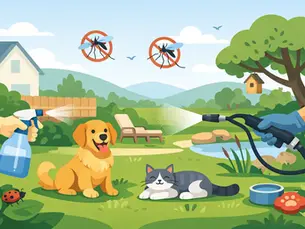 Pet Friendly Mosquito Yard Treatment Tips