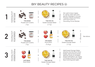 BIY Beauty Recipes print card