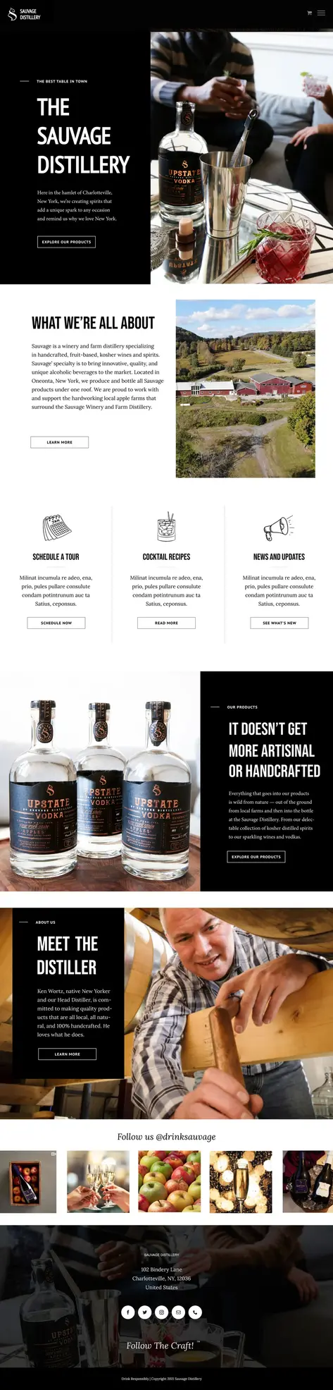Sauvage Distilery
