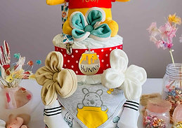 Extra Large 3 Tier Winnie the Pooh Diaper Cake