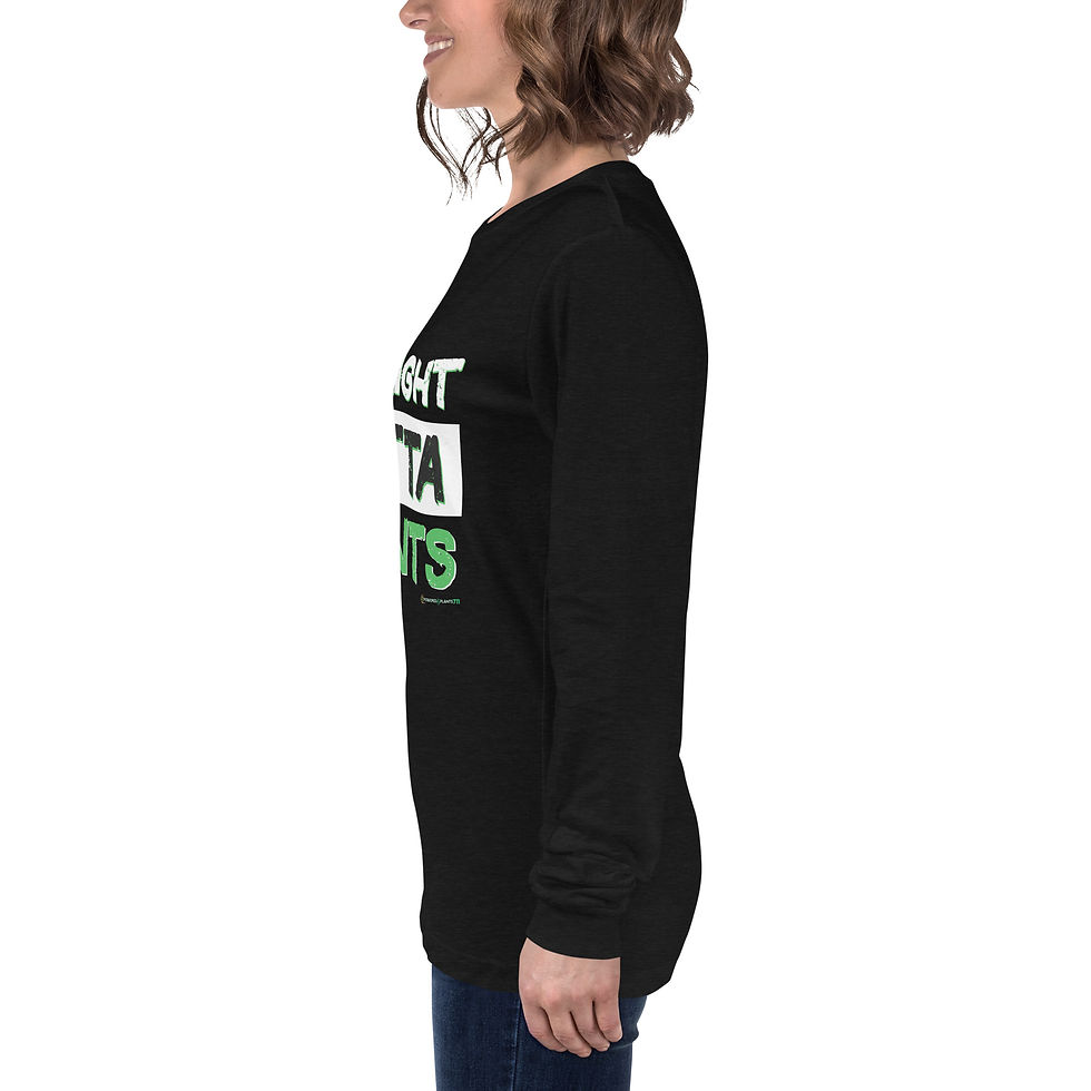 Thumbnail: Straight Outta Plants | Unisex Long Sleeve Tee