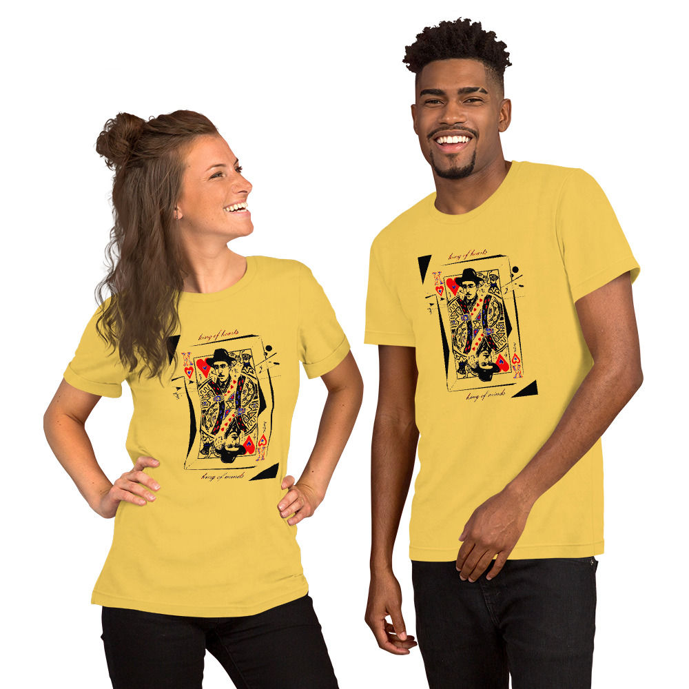 Short-Sleeve Unisex T-Shirt - Poet Fernando Pessoa - B&W Design
