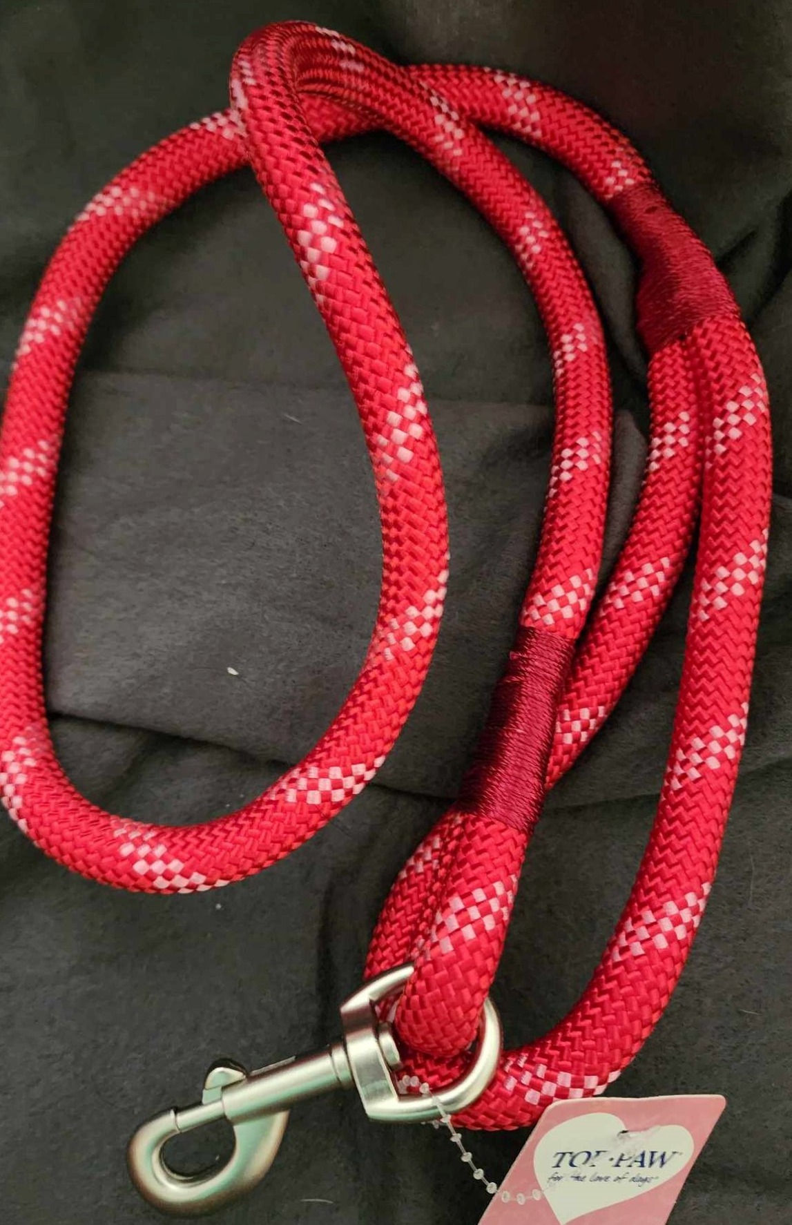 Top Paw® Rope Dog Leash: 4-ft long