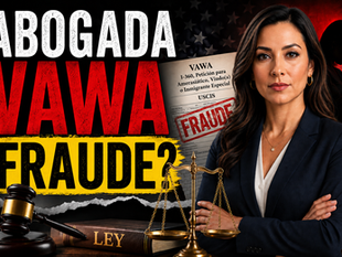 Cuando la Persona que Debería Ayudarle se Convierte en la Amenaza: FRAUDE DE ABOGADOS en Casos VAWA y lo que los Inmigrantes Deben Saber