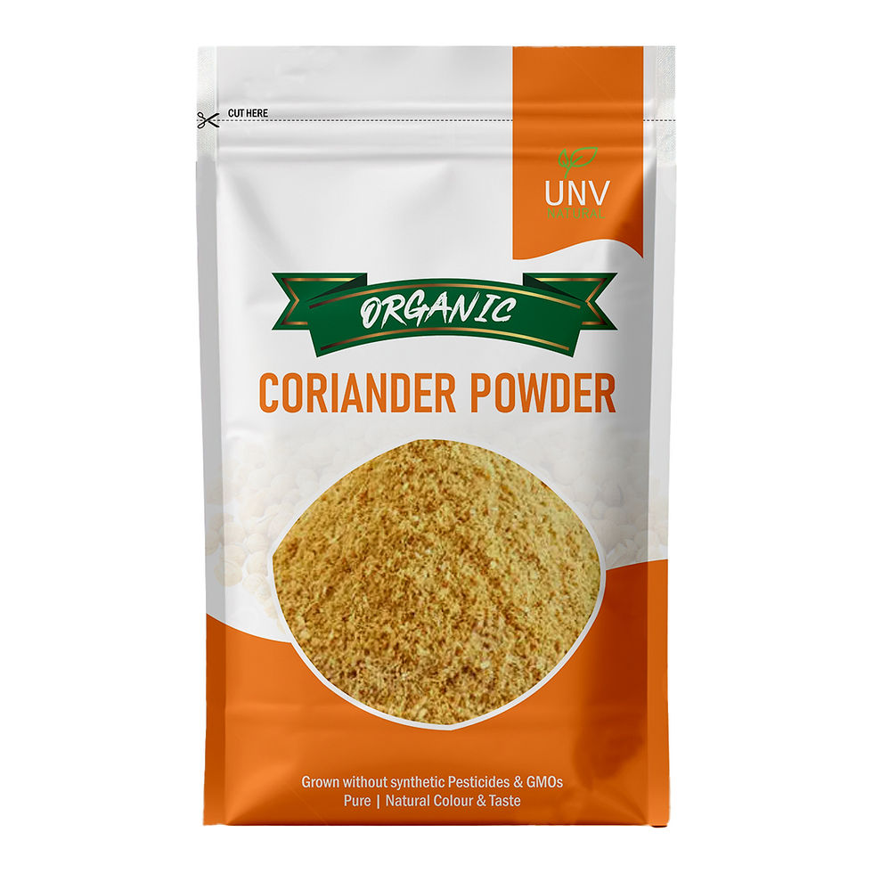 Thumbnail: UNV PACK OF 3- Organic Chilli Powder, Organic Turmeric Powder, Organic Coriander