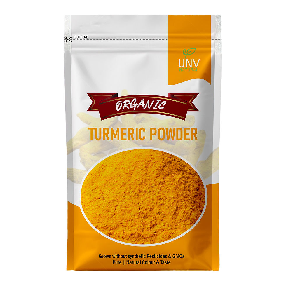 Miniature : UNV PACK OF 3- Organic Chilli Powder, Organic Turmeric Powder, Organic Coriander