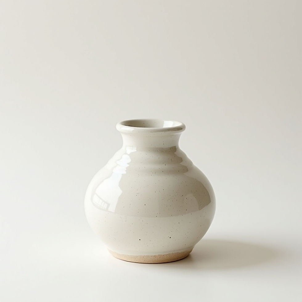 Earthenware Bud Vase