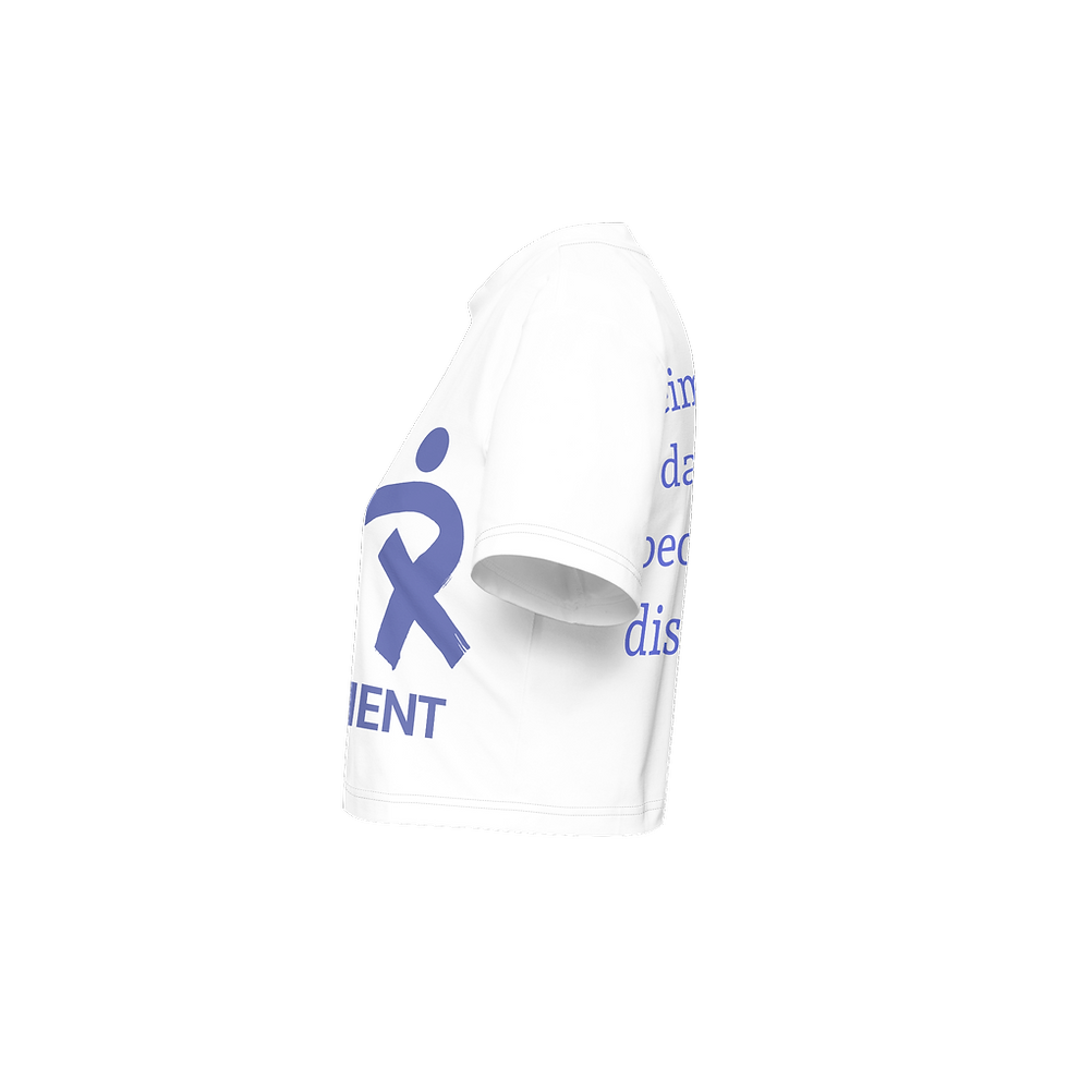 Thumbnail: Women’s Short Sleeve Cropped T-Shirt White 