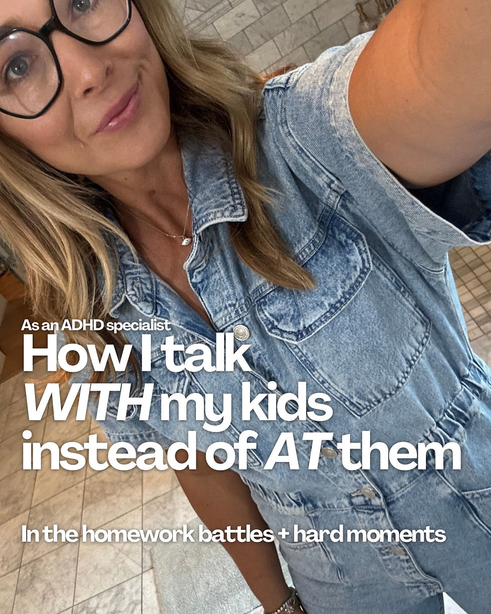 Parent Coaching with Whitney: Talking With Your Child vs. At Them