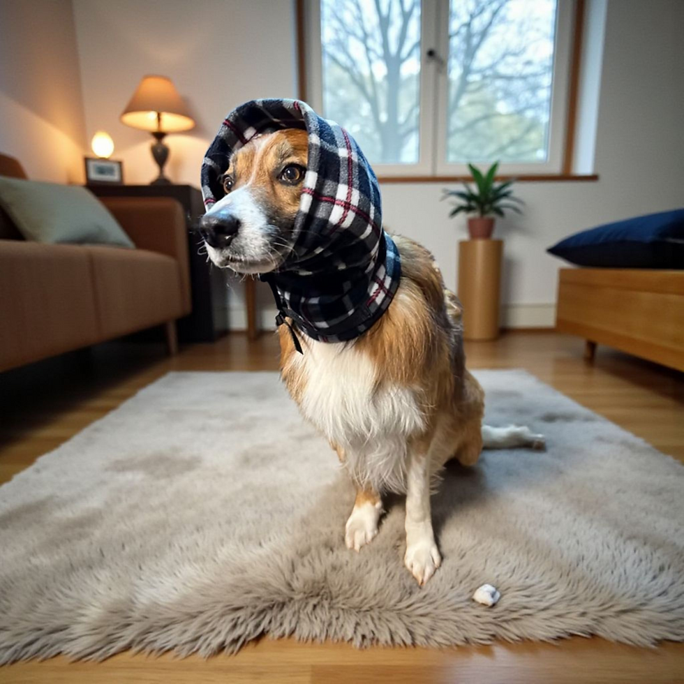 Thumbnail: Anti Panic Snood L 45-55cm Tartan